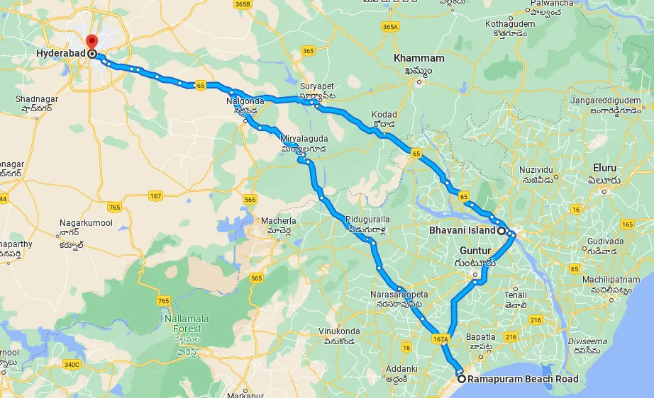 Route map